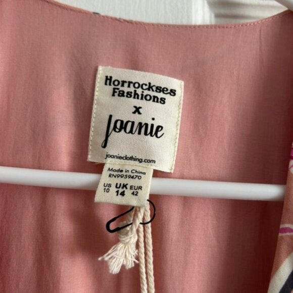 Joanie x Horrockses Dress in Harlow Iris Print - Picture 7 of 9